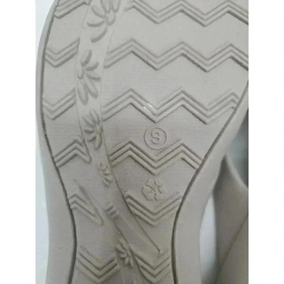 Okabashi Thong Wedge Sandals Women's Size Small Made in USA - Picture 9 of 9